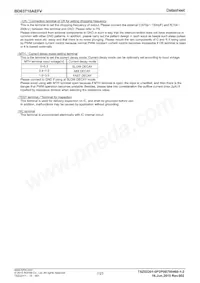 BD63710AEFV-E2 Datasheet Page 7