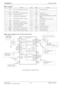 BD63860EFV-E2 Datasheet Page 3