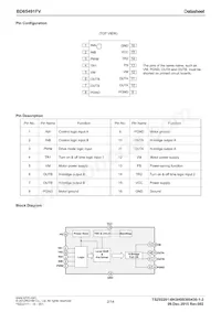 BD65491FV-E2 Datasheet Pagina 2