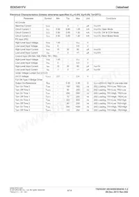 BD65491FV-E2 Datasheet Page 4