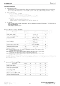 BD65492MUV-E2 Datasheet Page 3
