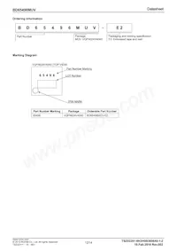 BD65496MUV-E2 데이터 시트 페이지 12