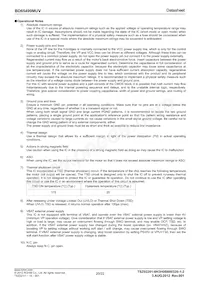 BD65499MUV-E2 Datasheet Pagina 20