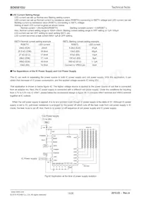 BD6581GU-E2 Datasheet Page 15