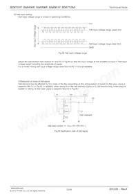 BD6712AF-E2 Datasheet Page 22