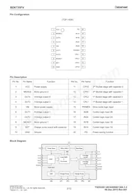 BD6735FV-E2 Datasheet Page 2