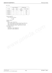 BD6762FV-E2 Datasheet Page 9
