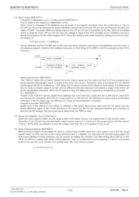 BD6762FV-E2 Datasheet Page 17