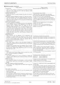 BD6762FV-E2 Datasheet Page 18