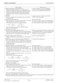 BD6762FV-E2 Datasheet Page 19