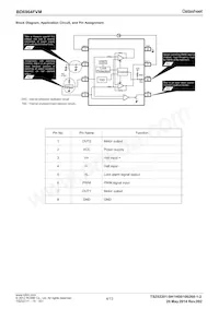BD6964FVM-GTR Datasheet Page 4
