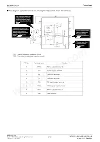 BD6965NUX-TR Datasheet Page 4
