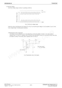 BD6965NUX-TR Datasheet Page 6