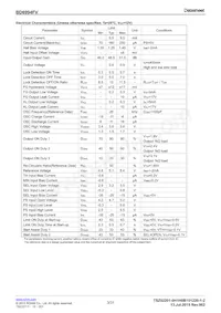 BD6994FV-GE2 Datasheet Page 3