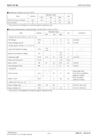BD8115F-MTE2 Datasheet Page 2