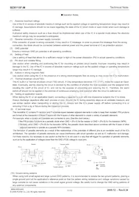 BD8115F-MTE2 Datasheet Page 11