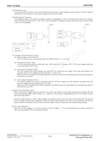 BD8119FM-ME2 Datasheet Pagina 12