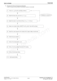 BD8119FM-ME2 Datasheet Pagina 15