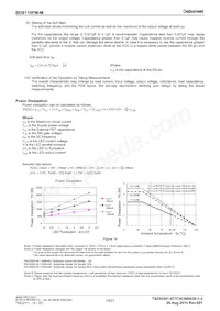 BD8119FM-ME2 Datasheet Pagina 19