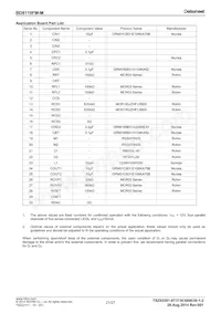 BD8119FM-ME2 Datasheet Page 21