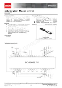 BD8203EFV-E2 Datenblatt Cover