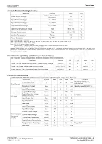 BD8203EFV-E2 Datasheet Page 3