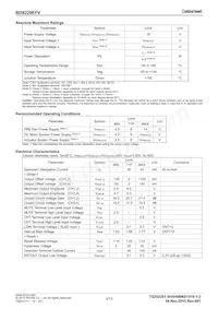BD8229EFV-E2 Datasheet Page 3