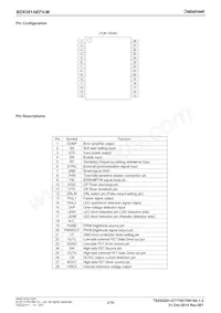 BD8381AEFV-ME2 Datasheet Page 2