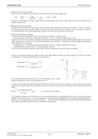 BD8381EFV-ME2 Datasheet Page 15