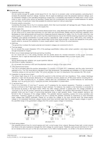 BD8381EFV-ME2 Datasheet Page 22