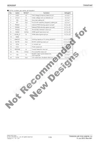 BD9285F-GE2 Datasheet Page 5
