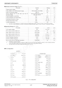 BD9394EFV-E2 Datasheet Page 2