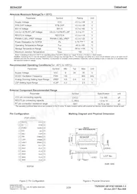 BD9420F-GE2 Datasheet Page 2