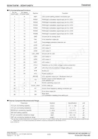 BD9470AFM-GE2 Datasheet Page 6