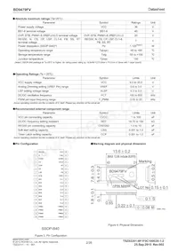 BD9479FV-GE2 Datasheet Page 2