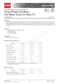 BH6717NUV-E2 Datasheet Cover