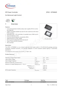 BTS5662EAUMA1 Datasheet Page 3