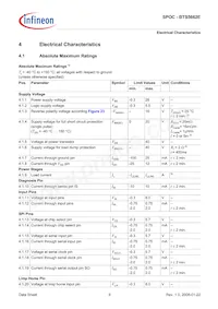 BTS5662EAUMA1 Datasheet Page 9