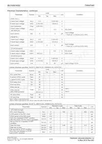 BU16501KS2-E2 Datasheet Page 6