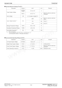 BU24031GW-E2 Datasheet Page 7