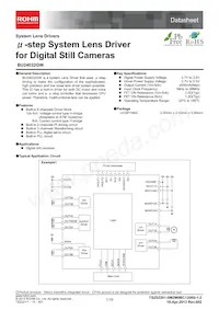 BU24032GW-E2 Datasheet Cover