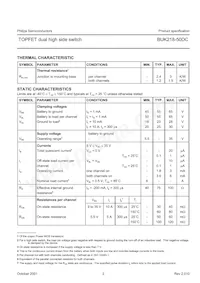 BUK218-50DC Datasheet Pagina 3