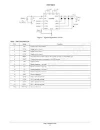 CAT3604HV4-T2 Datasheet Page 2