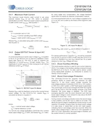CS1610A-FSZR Datasheet Pagina 10