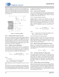 CS1616-FZZR Datasheet Pagina 10