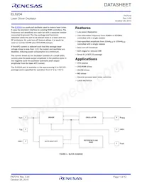 EL6204CWZ-T7A Datasheet Cover