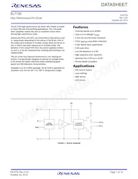 EL7155CS-T7 Datasheet Cover