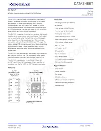 EL7457CU-T7 Datasheet Cover