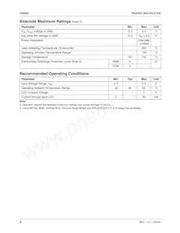 FAN5607HMPX Datasheet Page 4