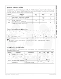 FAN5610MPX Datasheet Pagina 3